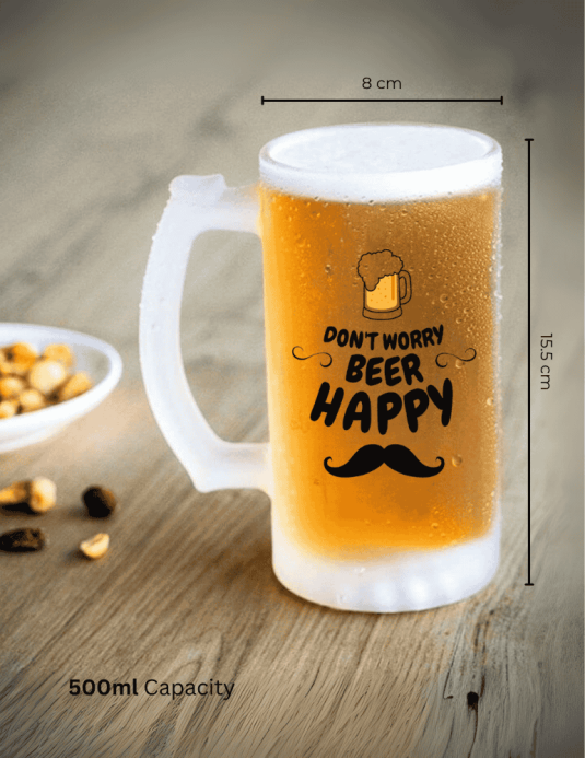 Beer Happy - Moustache