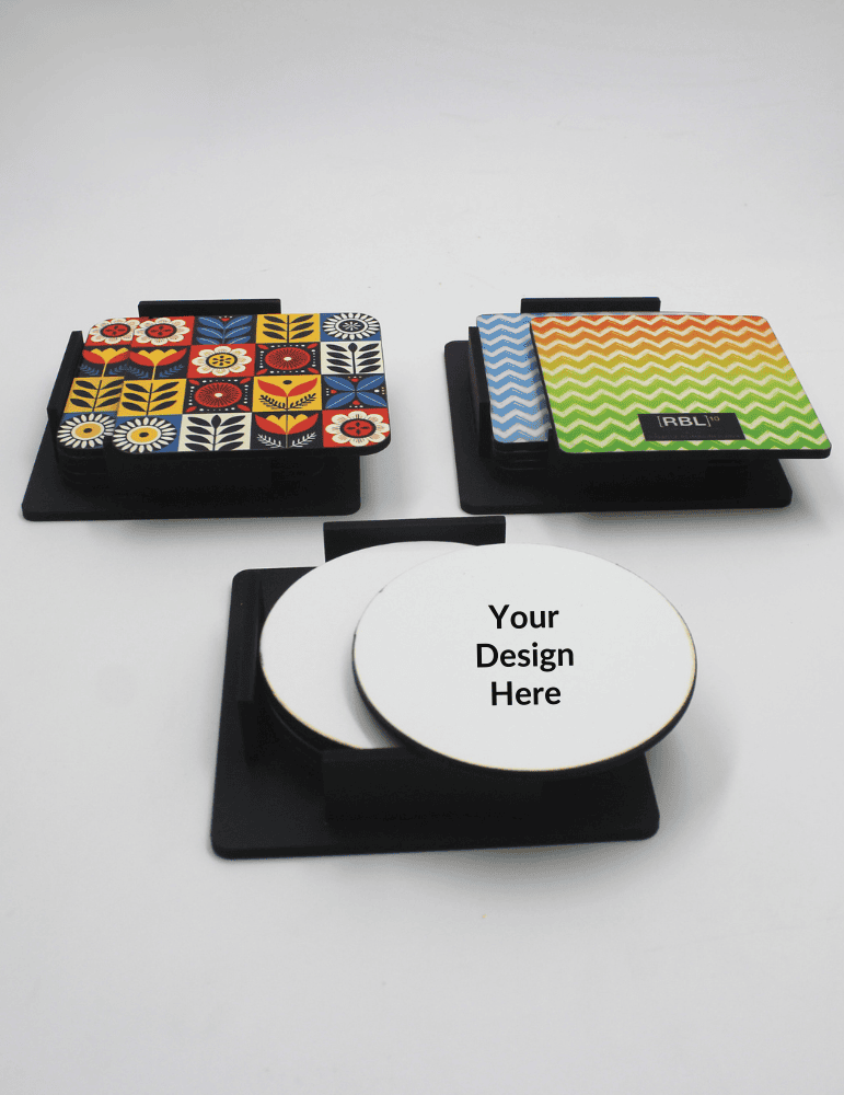 Customised MDF Coaster Set